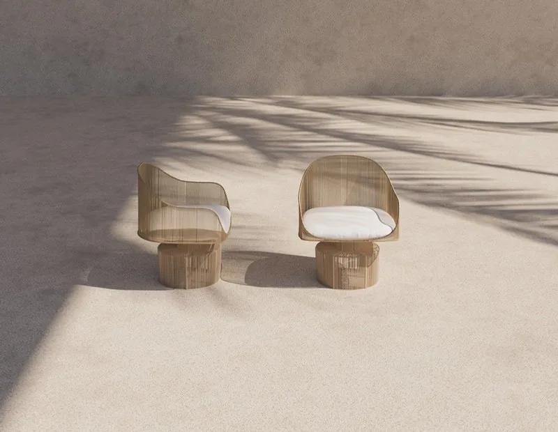 FAUTEUIL CÔME COLLECTION JUTE — Fauteuils